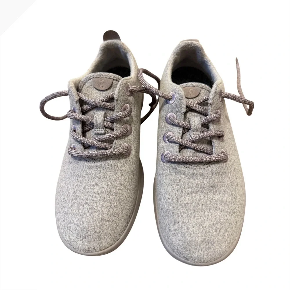 Allbirds Women Wool Runners‎ Grey Heather Merino Wool Sneakers Shoes Size W8